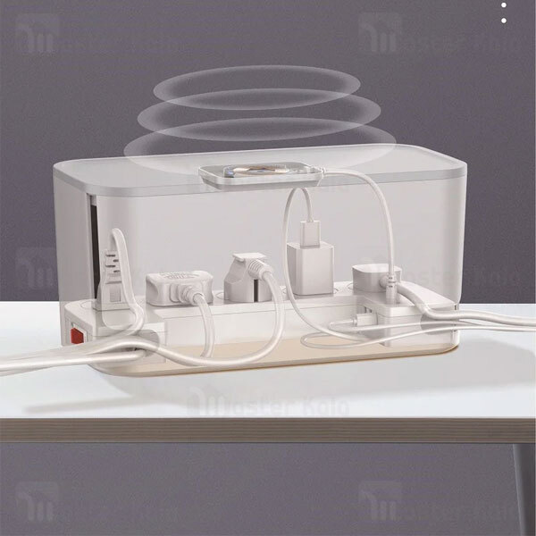 چند راهی برق و شارژر وایرلس الدینیو LDNIO SCW5354 دارای 3 پورت